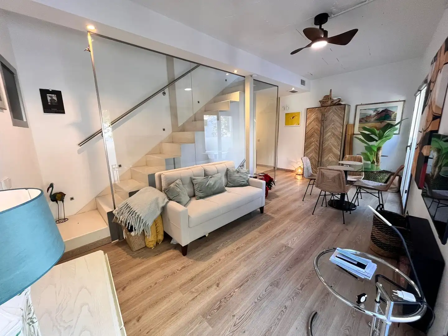 Sala de estar de Ático en venta en Marbella con Aire acondicionado y Terraza