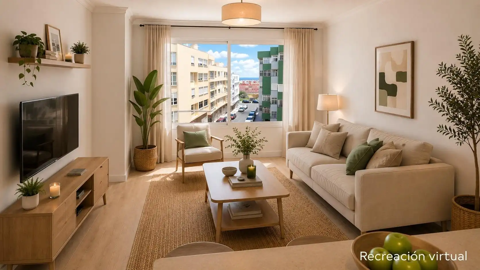 Sala de estar de Piso en venta en Telde con Balcón