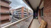 Exterior view of Flat for sale in  Madrid Capital  with Heating, Parquet flooring and Terrace