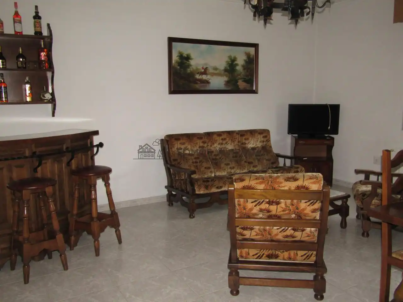 Sala d'estar de Casa o xalet en venda en Ourense Capital  amb Calefacció, Jardí privat i Balcó