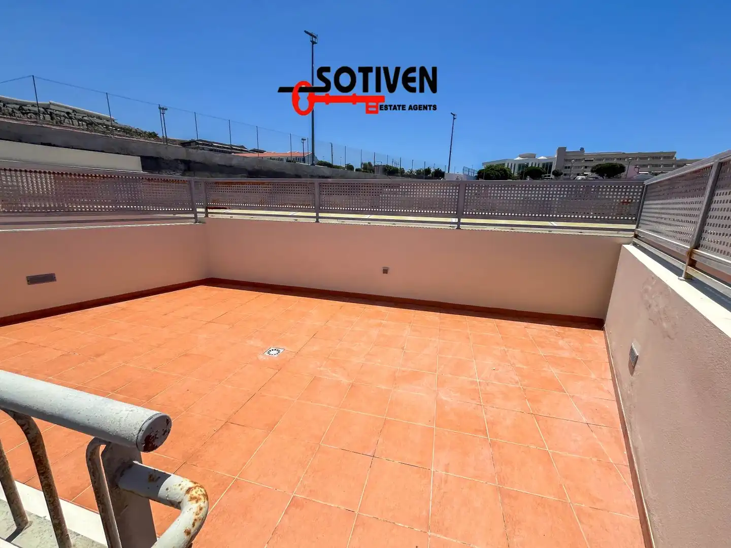 Terrasse von Wohnungen zum Verkauf in Santiago del Teide mit Terrasse, Balkon und Gemeinschaftspool