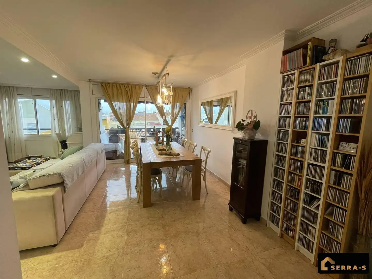 Esszimmer von Dachboden zum Verkauf in Malgrat de Mar mit Terrasse und Balkon