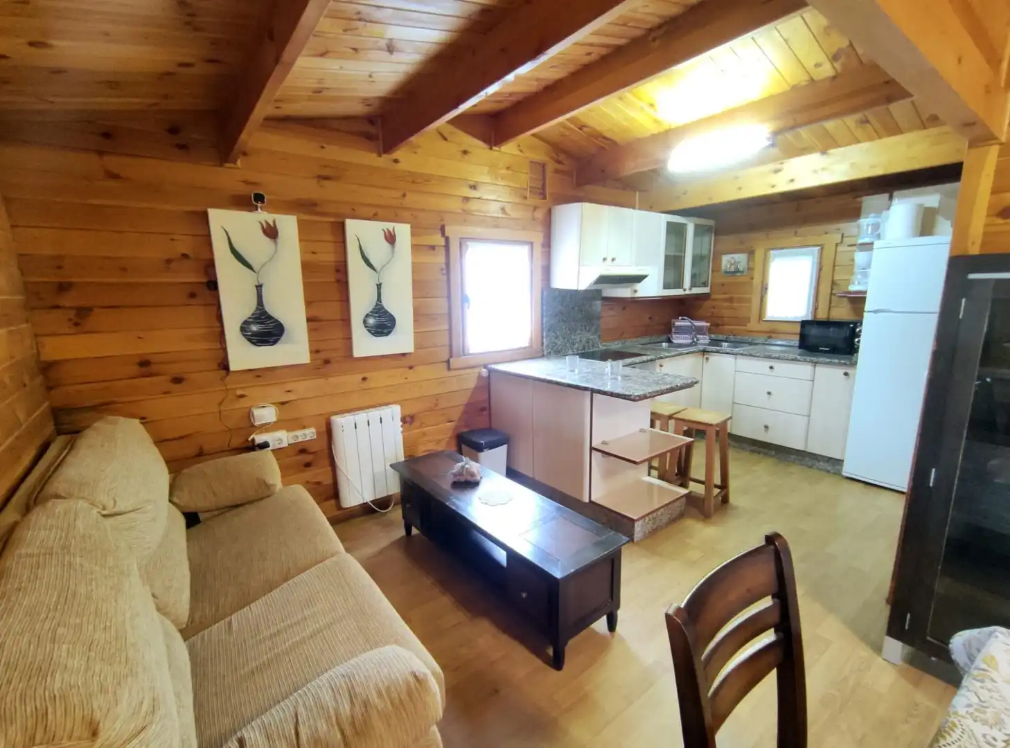 Cocina de Casa o chalet en venta en Barreiros con Calefacción, Jardín privado y Parquet