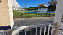 Exterior view of Duplex for sale in Roquetas de Mar  with Private garden, Terrace and Community pool