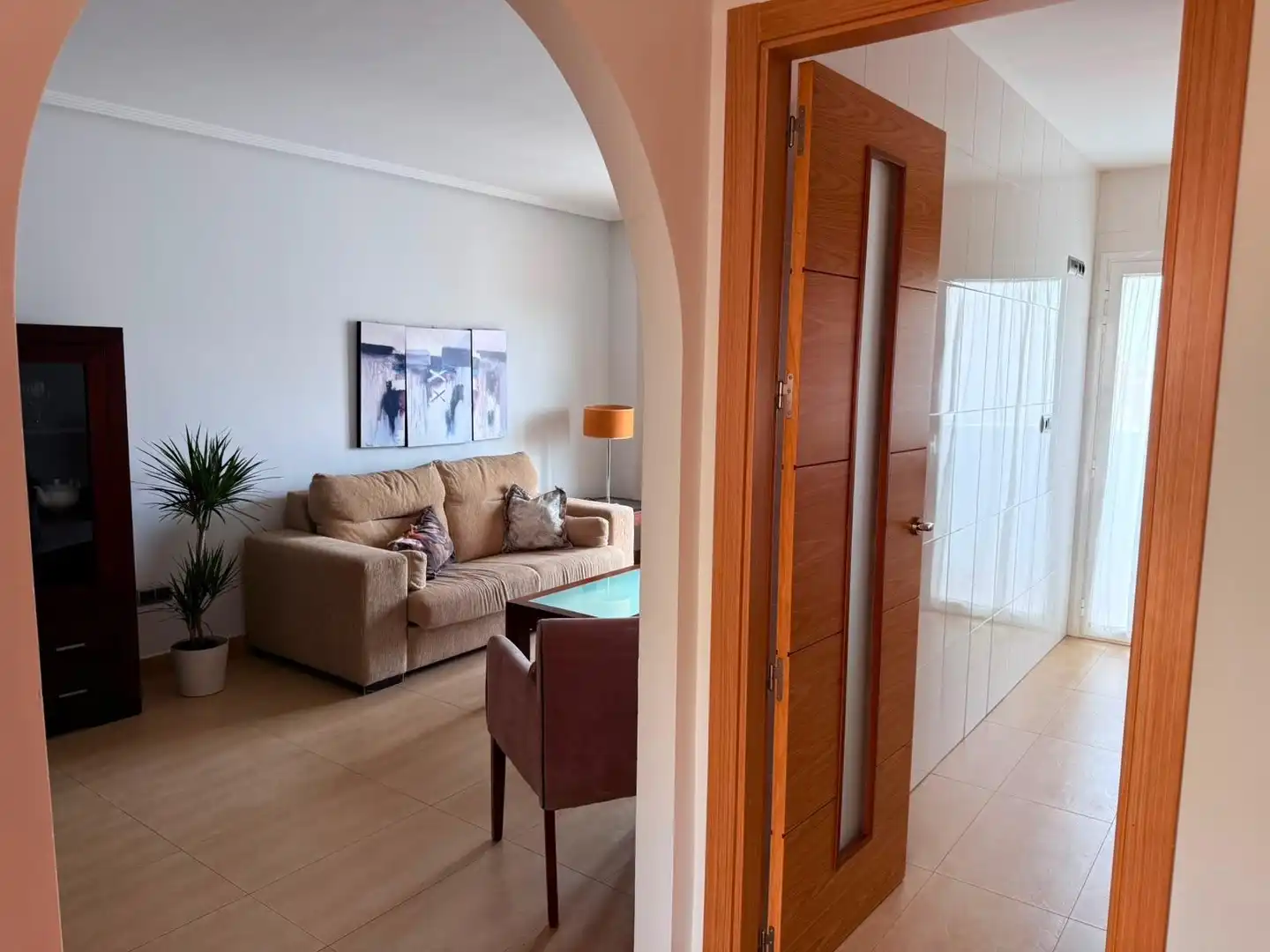 Wohnung zur Miete in Los Alcázares mit Klimaanlage, Terrasse und Gemeinschaftspool