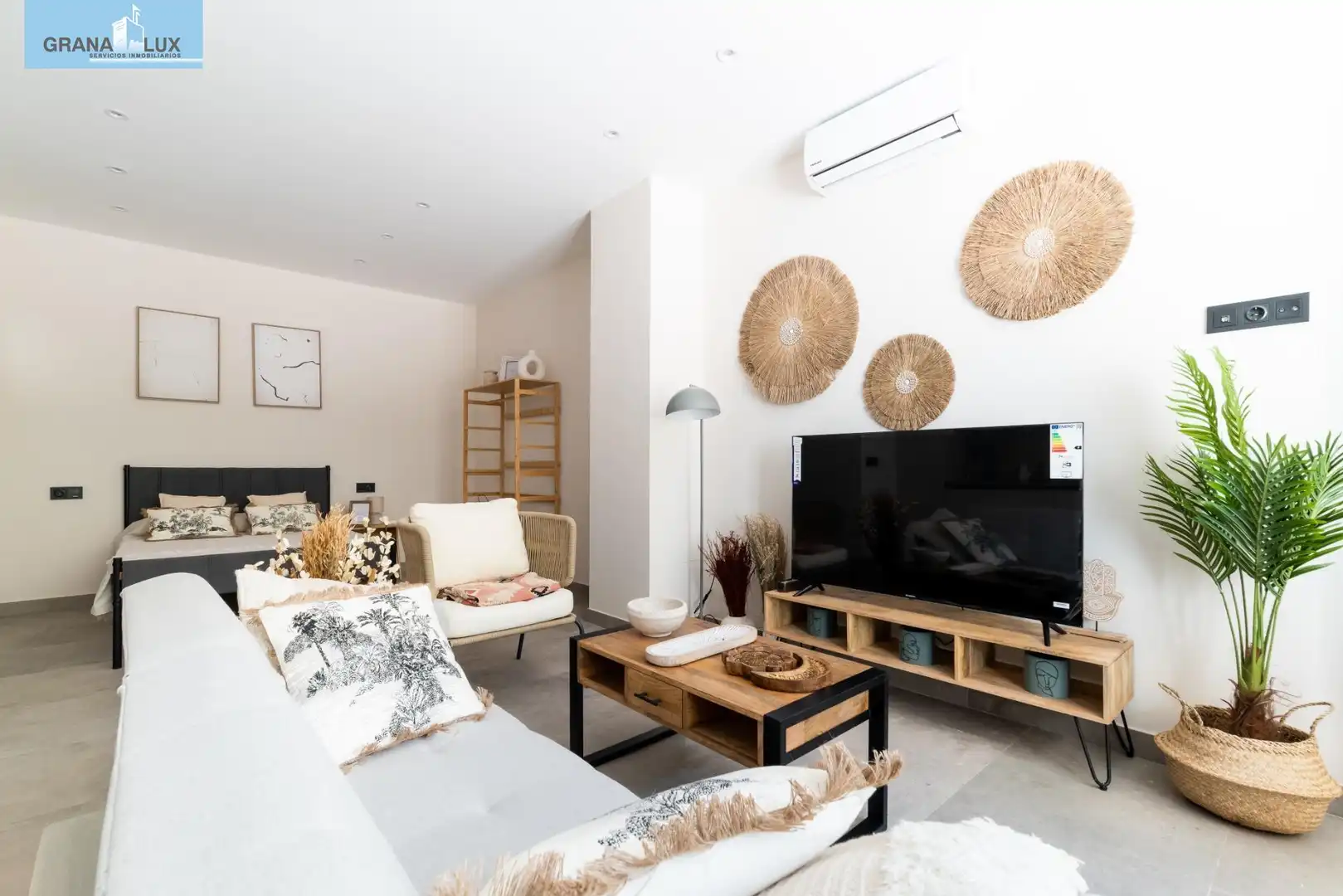 Living room of Study for sale in Granada  with Air Conditioner, Heating and Furnished