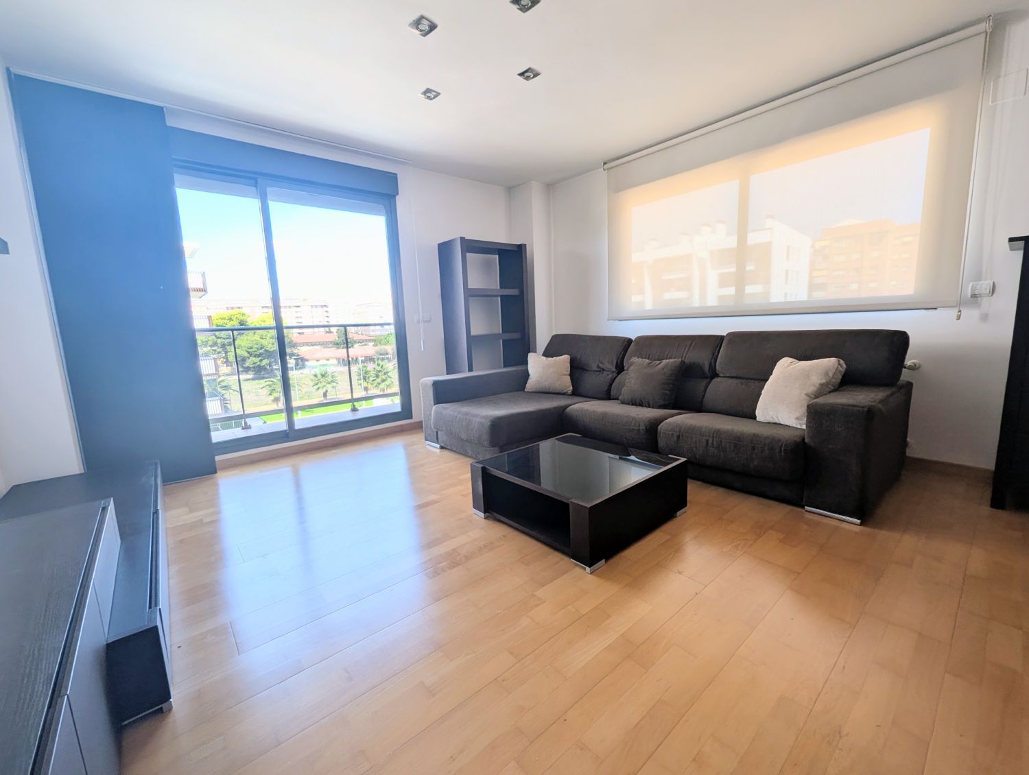 Sala de estar de Piso en venta en Castellón de la Plana / Castelló de la Plana con Aire acondicionado, Calefacción y Terraza