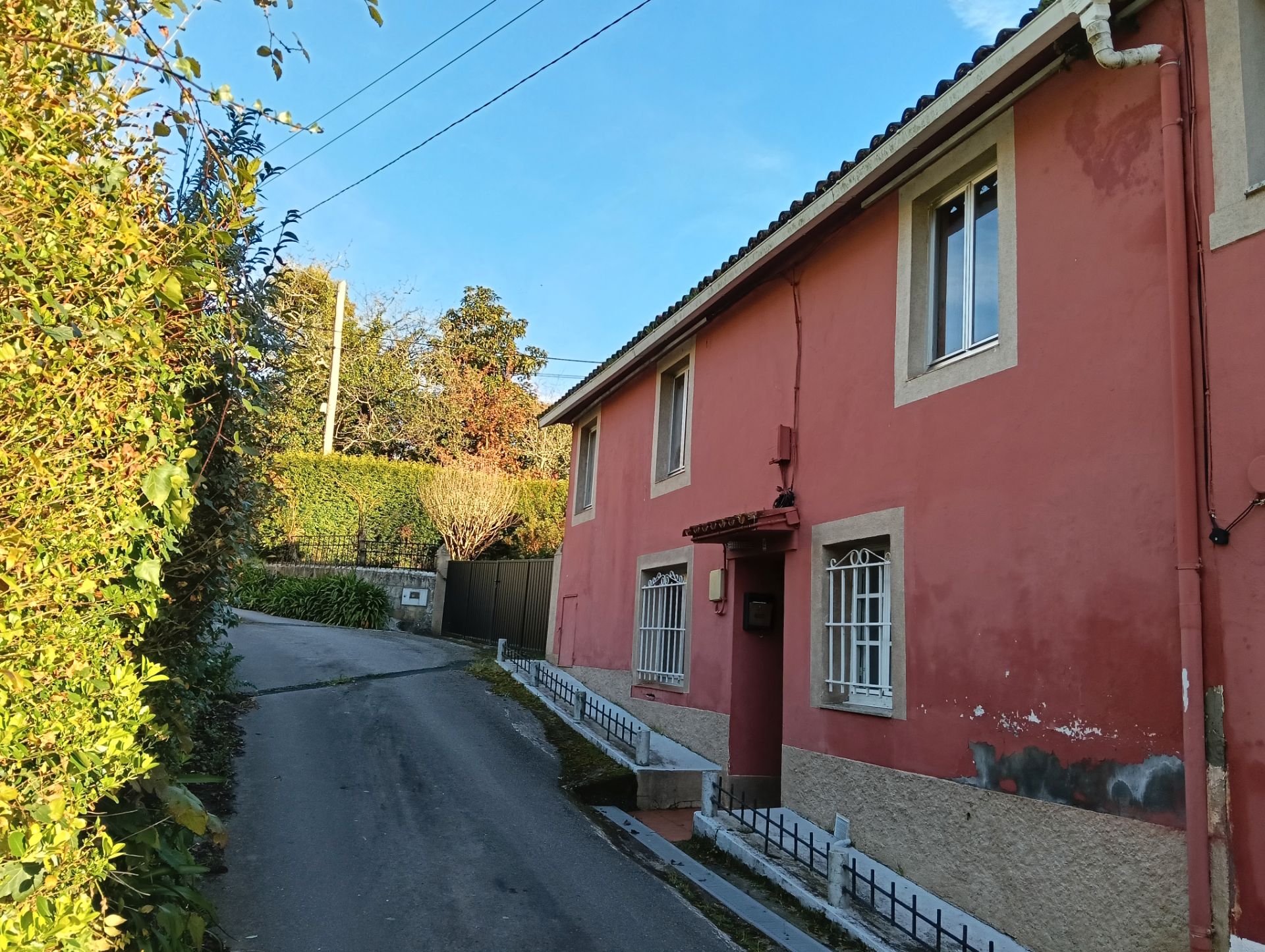 Vista exterior de Casa adosada en venta en Oza dos Ríos con Jardín privado y Trastero