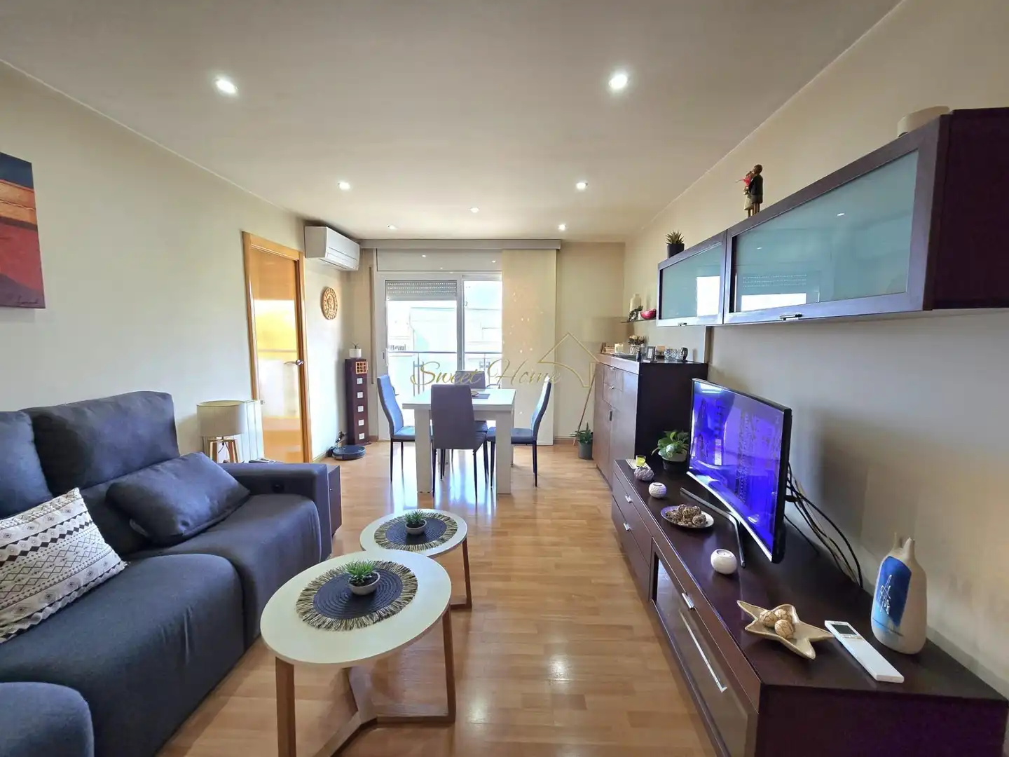 Sala de estar de Ático en venta en Montgat con Aire acondicionado, Calefacción y Terraza
