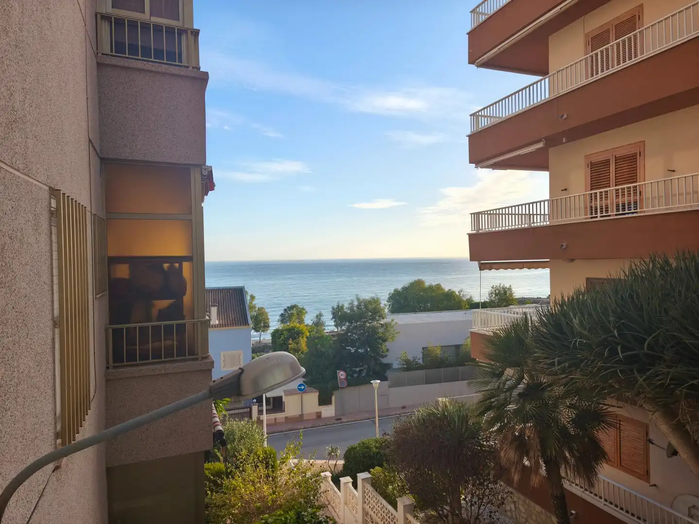 Vista exterior de Apartamento en venta en Santa Pola con Aire acondicionado