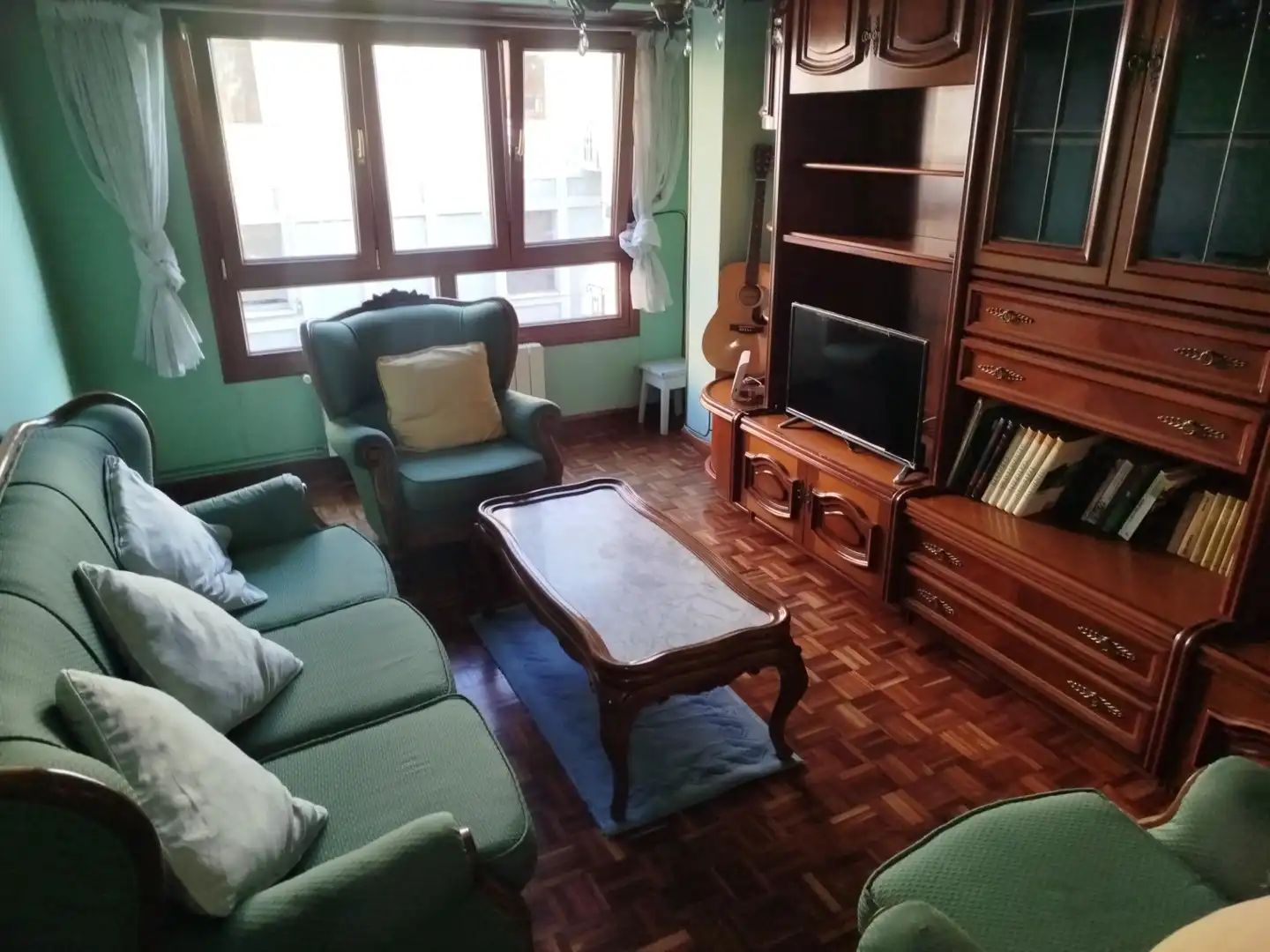 Sala de estar de Piso en venta en Sestao  con Amueblado