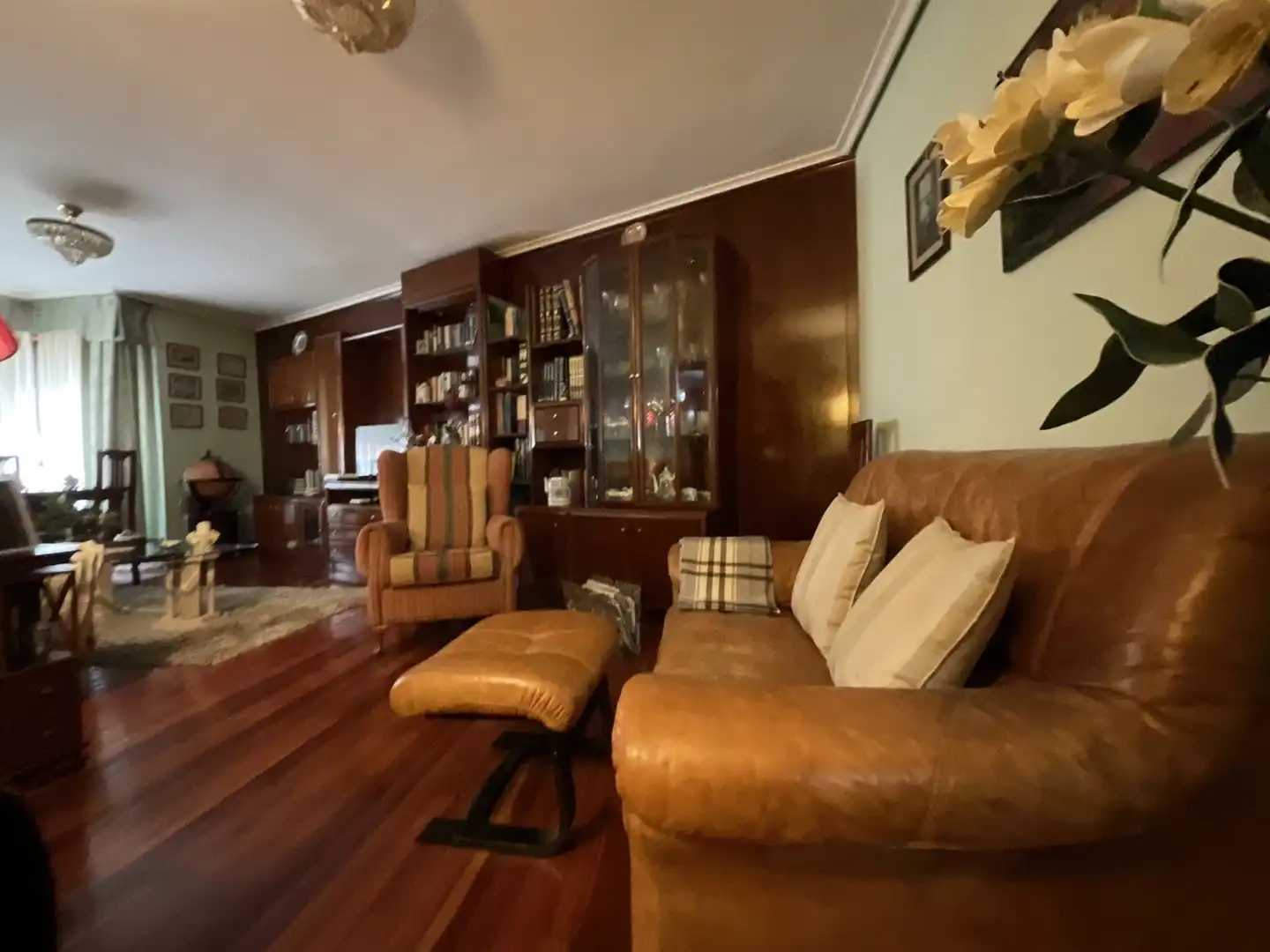 Sala d'estar de Pis en venda en Santo Domingo de la Calzada amb Calefacció, Parquet i Traster