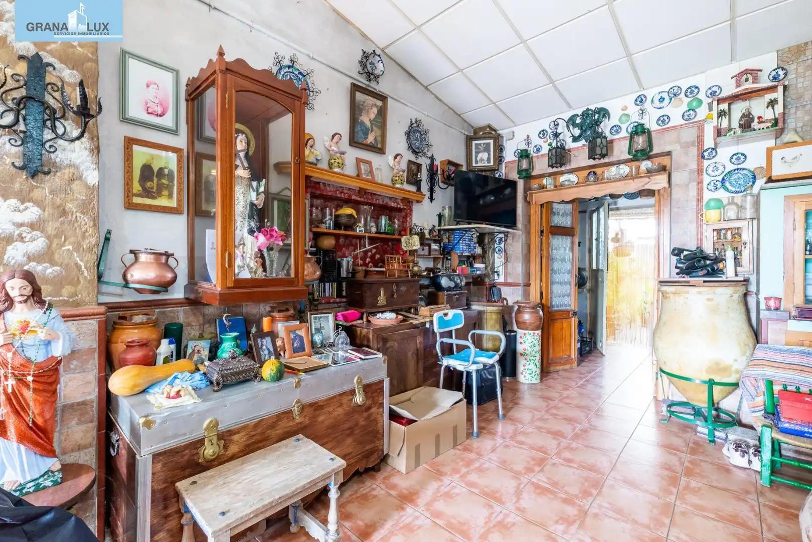Casa rústica amb jardí en venda a Fuente Vaqueros, imagen 12