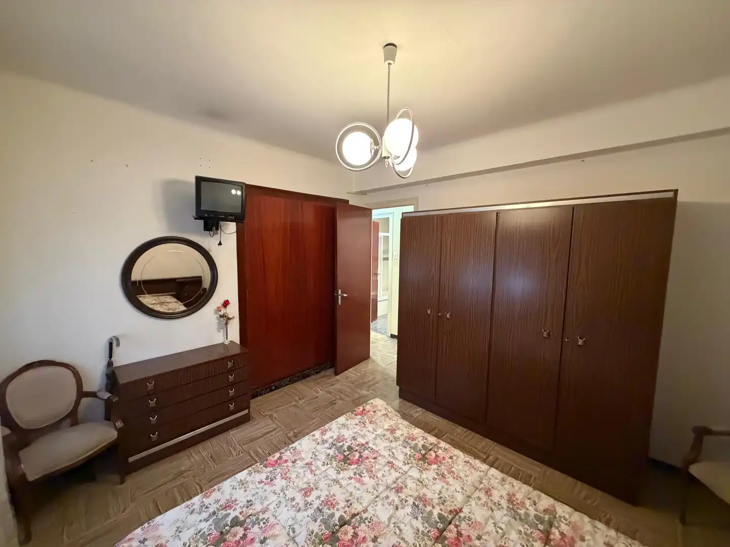 Schlafzimmer von Wohnung zum Verkauf in Cervera mit Heizung, Abstellraum und Möbliert