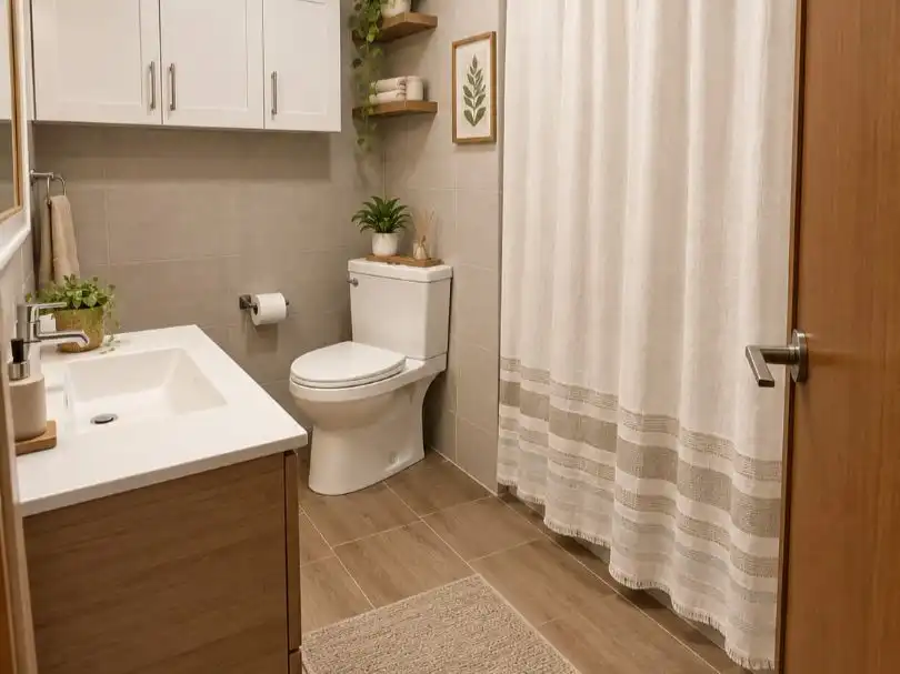 Bathroom of Flat for sale in  Madrid Capital  with Air Conditioner and Terrace