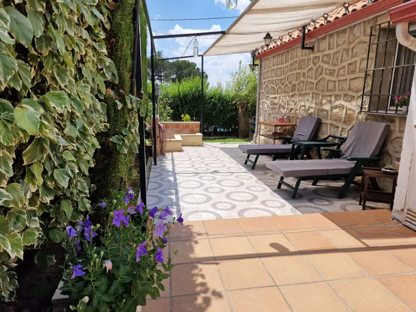 Terrace of Detached homes for sale in Colmenar Viejo  with Air Conditioner, Heating and Private garden