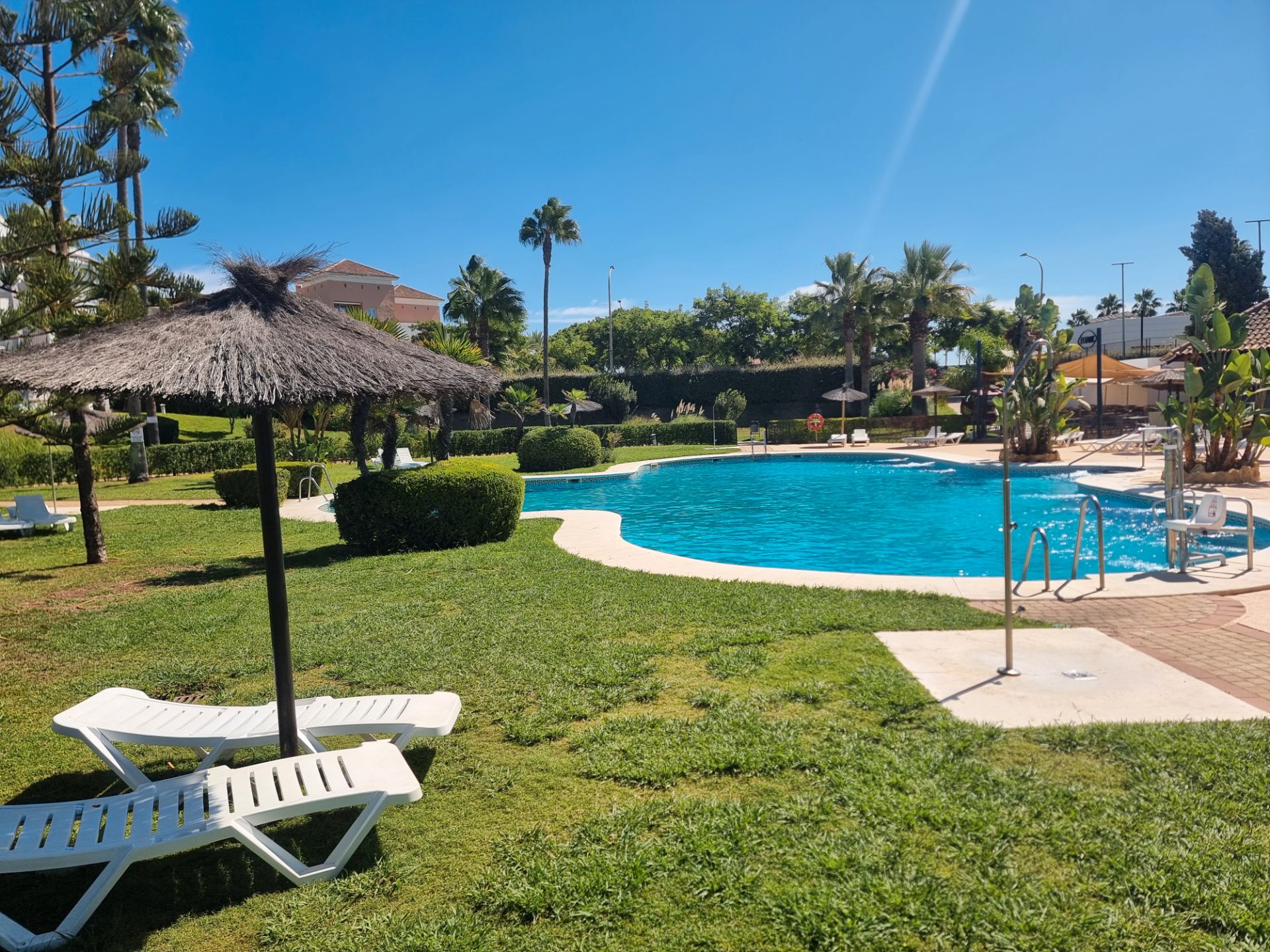Swimming pool of Flat for sale in Islantilla  with Air Conditioner, Terrace and Furnished