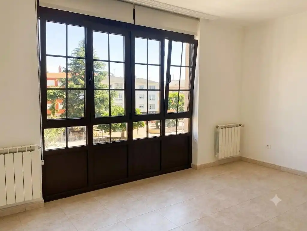 Schlafzimmer von Wohnung zur Miete in Narón mit Heizung und Balkon