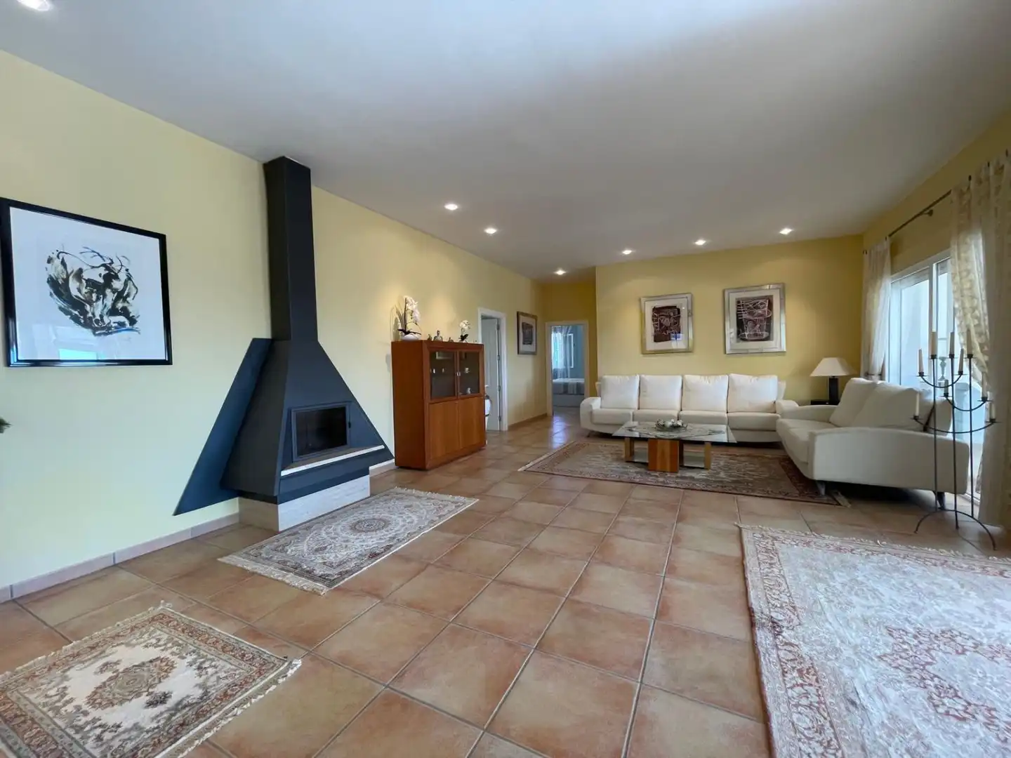 Living room of Houses for sale in Vinaròs  with Air Conditioner, Terrace and Furnished