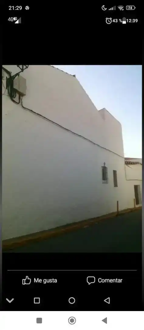 Vista exterior de Planta baja en venta en Calera de León con Trastero, Amueblado y Horno