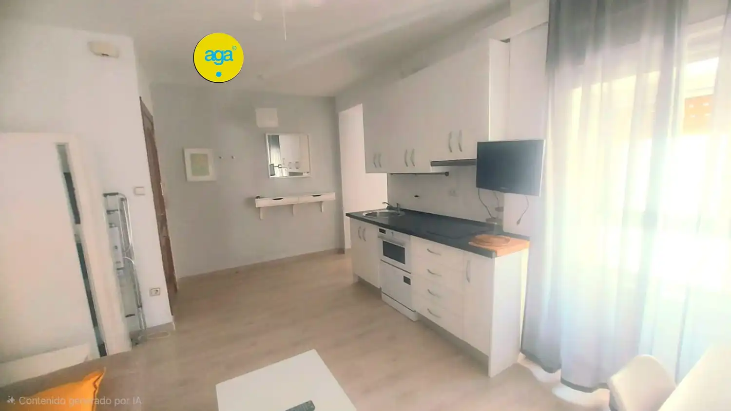 Cocina de Apartamento de alquiler en Jaén con Calefacción y Amueblado
