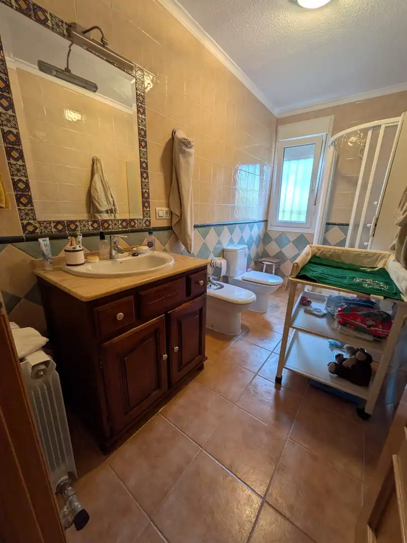 Baño de Finca rústica en venta en Miguelturra con Aire acondicionado, Calefacción y Jardín privado