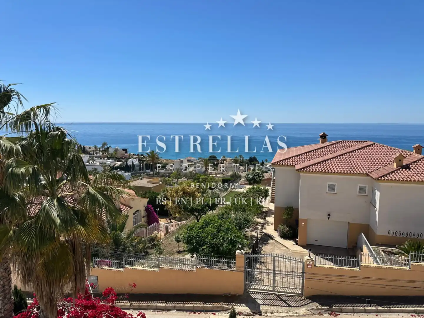 Vista exterior de Casa o chalet en venta en Villajoyosa / La Vila Joiosa con Aire acondicionado, Jardín privado y Terraza