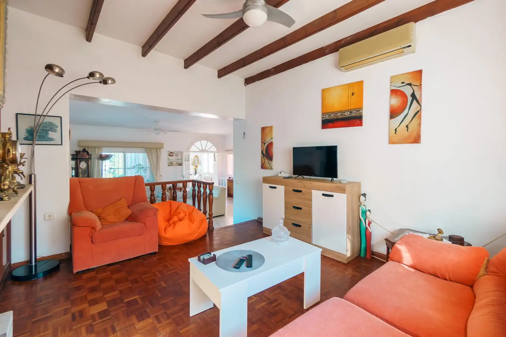 Wohnzimmer von Haus oder Chalet zum Verkauf in L'Alfàs del Pi mit Schwimmbad