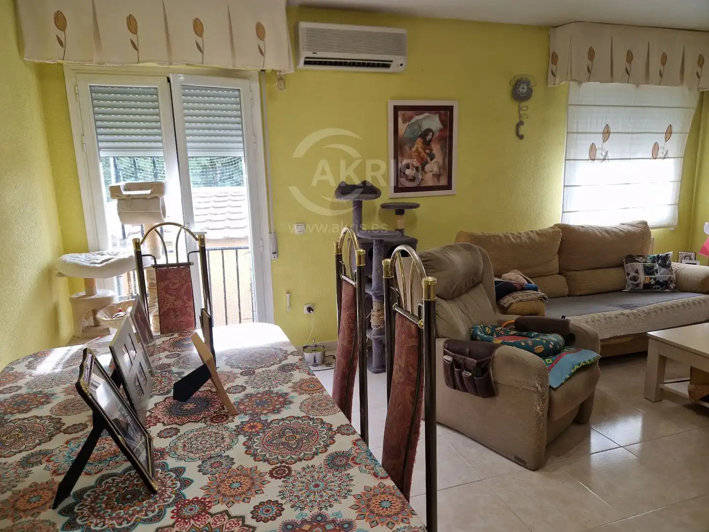 Sala de estar de Casa adosada en venta en Mocejón con Aire acondicionado, Calefacción y Trastero