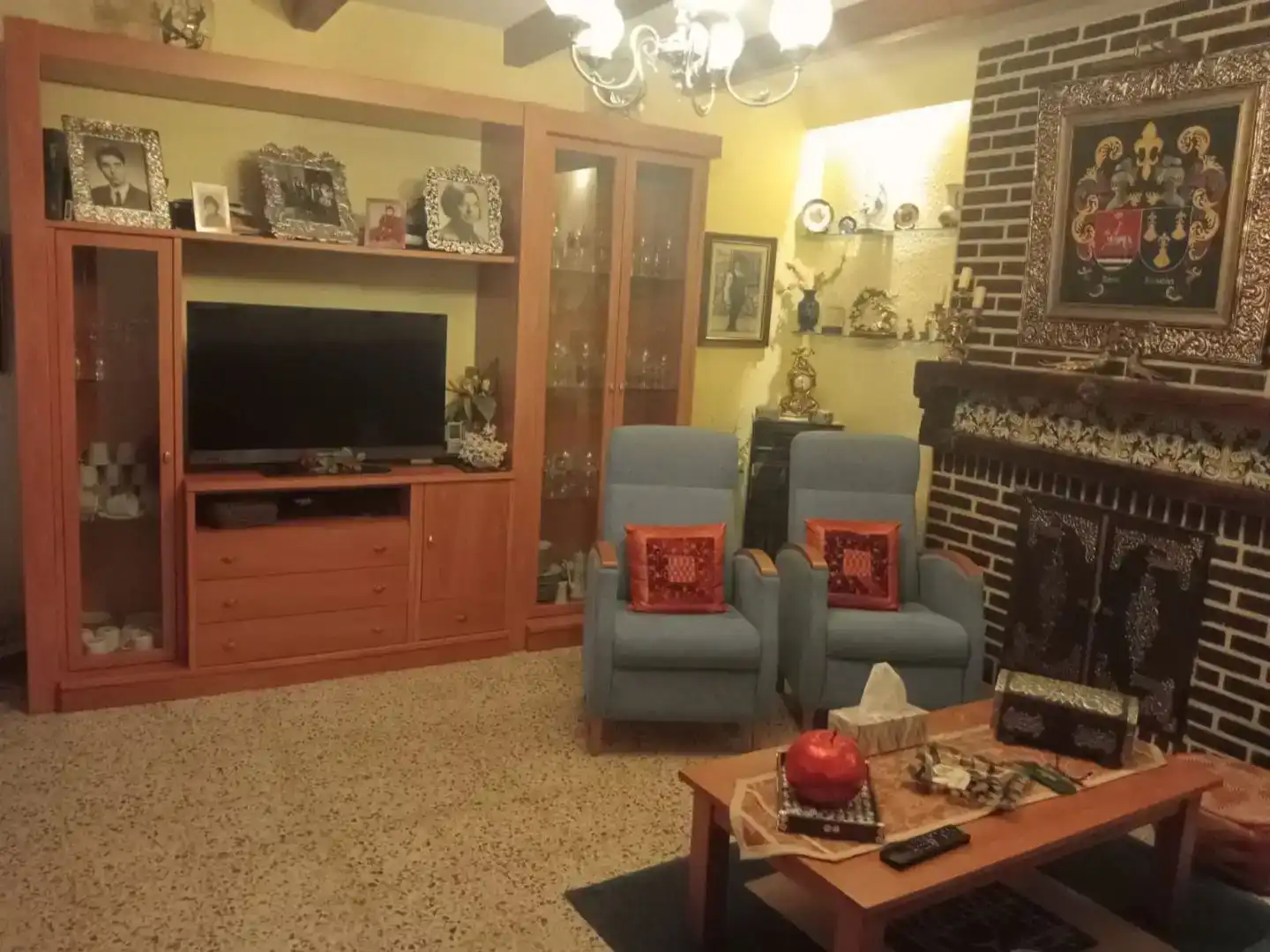 Sala d'estar de Casa o xalet en venda en Morille amb Calefacció, Jardí privat i Traster