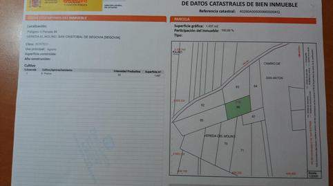Foto 4 de Finca rústica en venda a San Cristóbal de Segovia, Segovia
