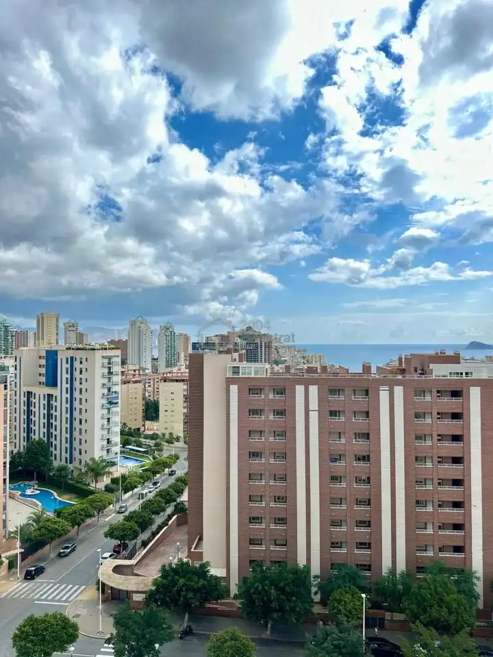 Vista exterior de Dúplex en venta en Villajoyosa / La Vila Joiosa con Aire acondicionado y Amueblado