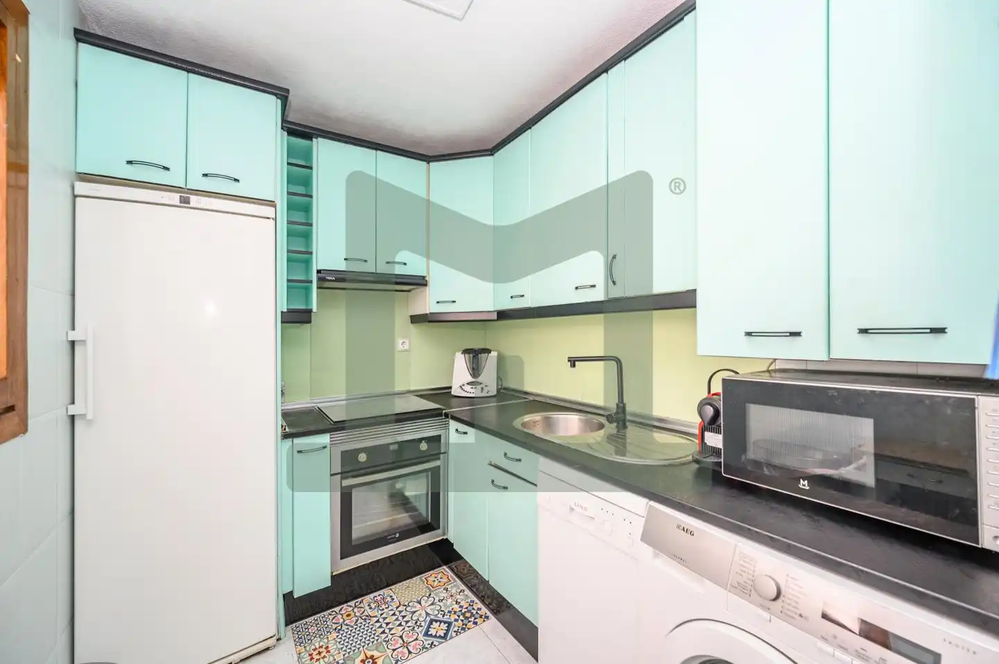 Kitchen of Flat for sale in San Fernando de Henares  with Air Conditioner, Heating and Storage room