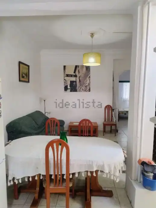 Wohnzimmer von Erdgeschoss zur Miete in Valencia mit Klimaanlage, Terrasse und Möbliert