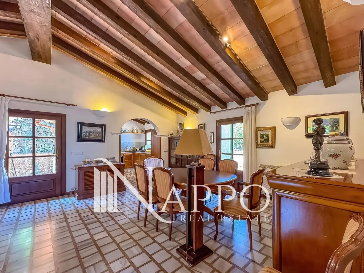 Dining room of Houses for sale in Sóller  with Air Conditioner, Storage room and Swimming Pool