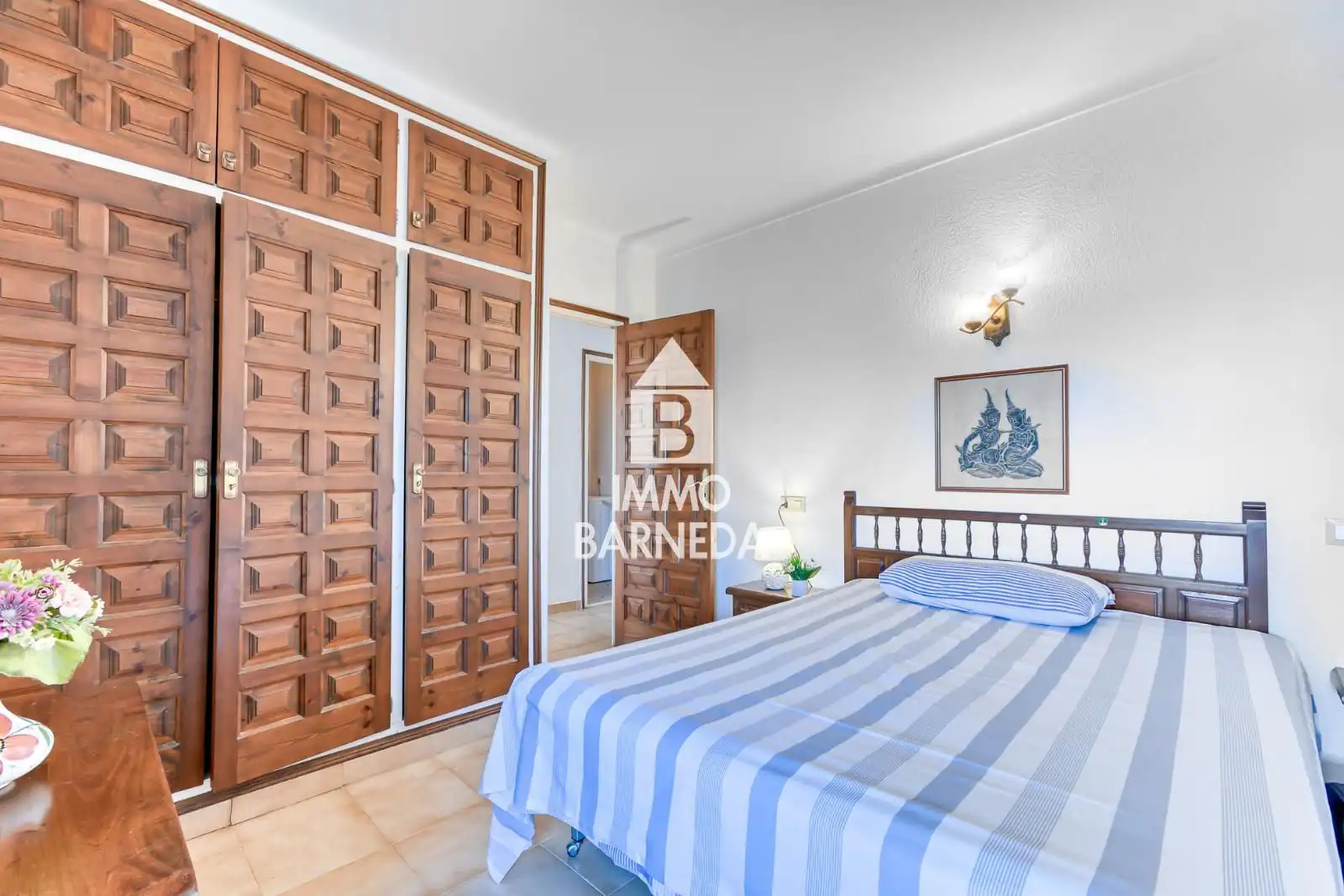 Bedroom of Flat for sale in Roses  with Air Conditioner, Heating and Terrace