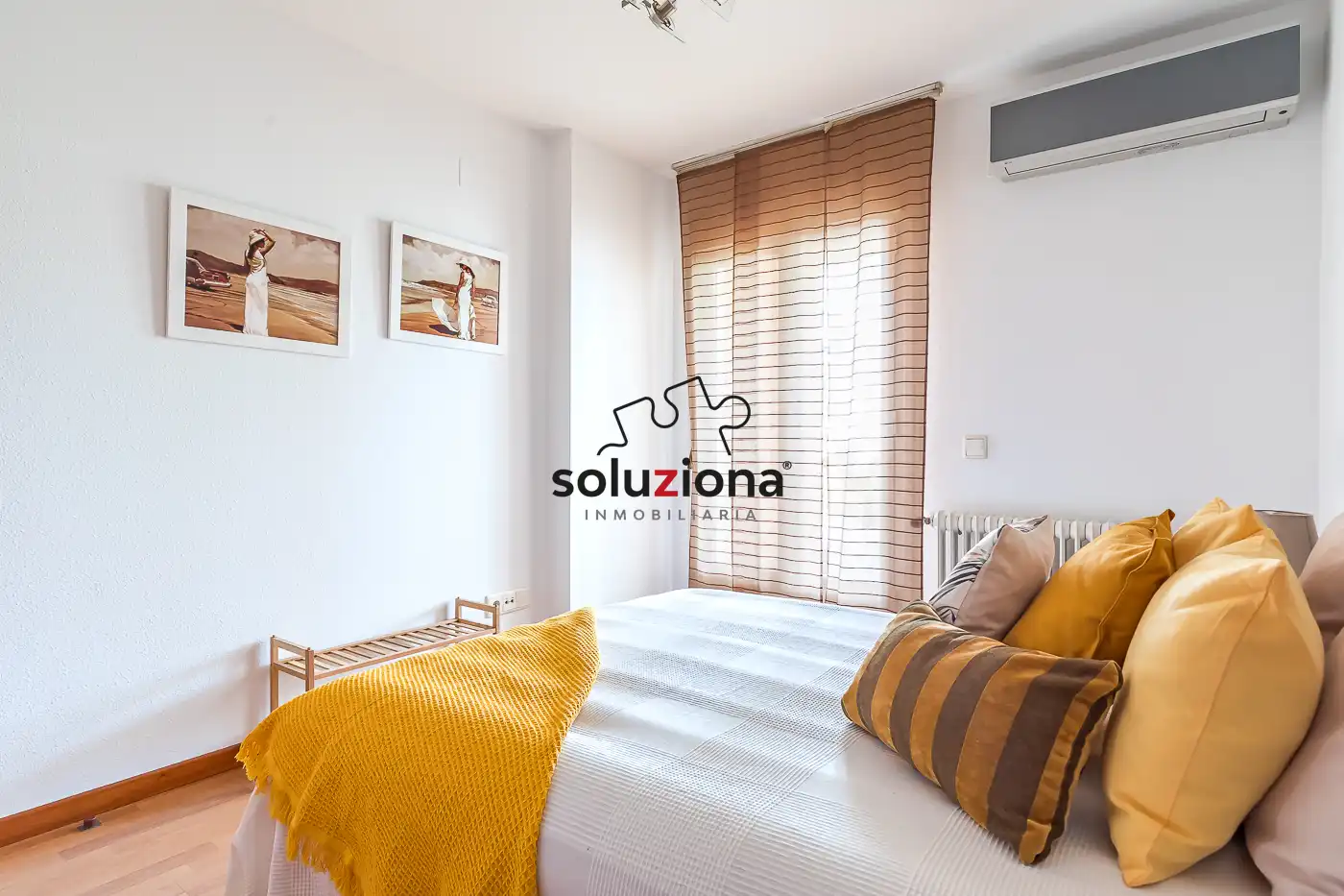Bedroom of Attic for sale in Getafe  with Air Conditioner, Heating and Parquet flooring