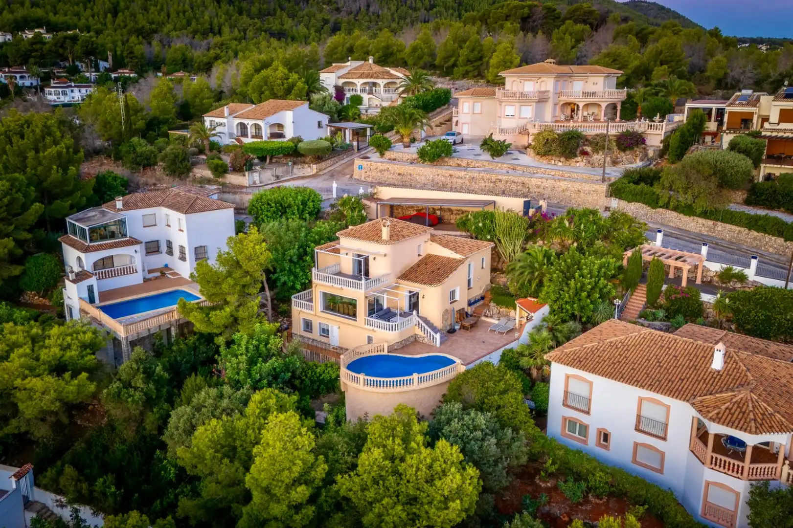 Vista exterior de Casa o chalet en venta en Dénia con Aire acondicionado, Calefacción y Terraza