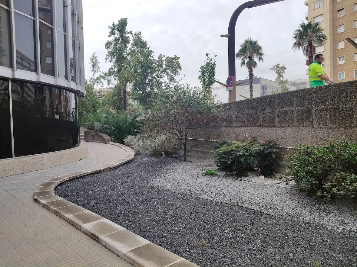 Terraza de Oficina de alquiler en Les Corts
