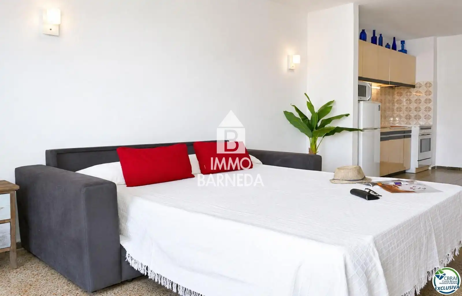 Bedroom of Flat for sale in Empuriabrava  with Air Conditioner, Heating and Terrace