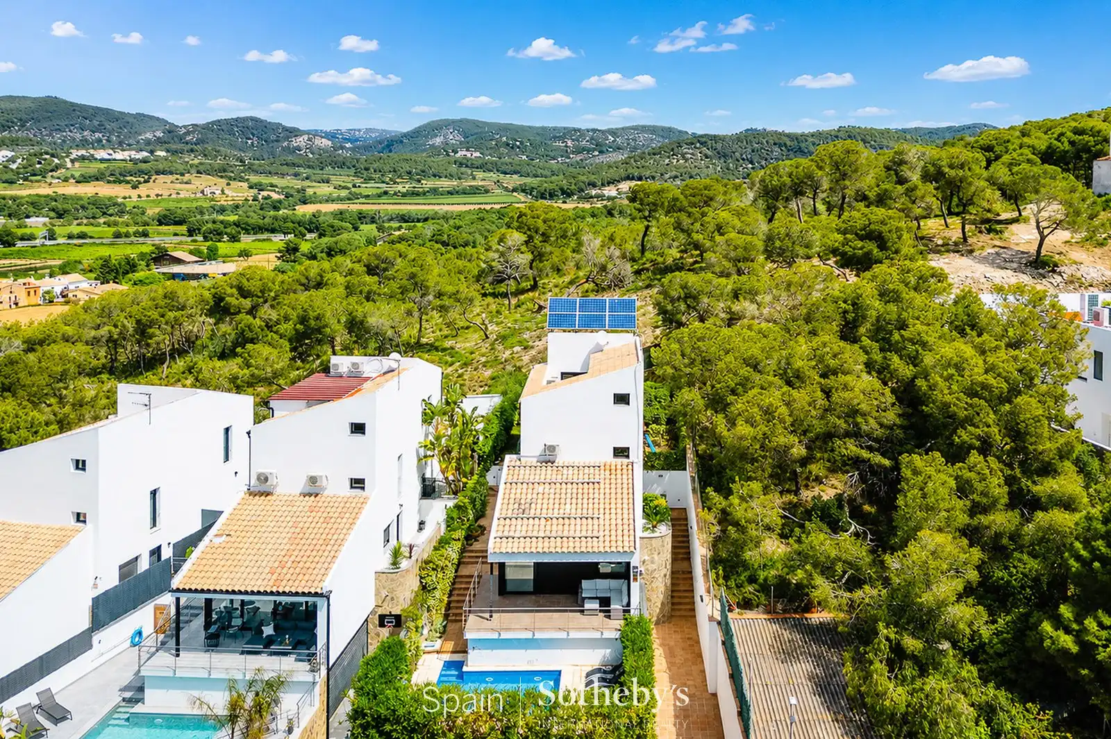 Exterior view of Houses for sale in Sant Pere de Ribes  with Air Conditioner, Heating and Private garden
