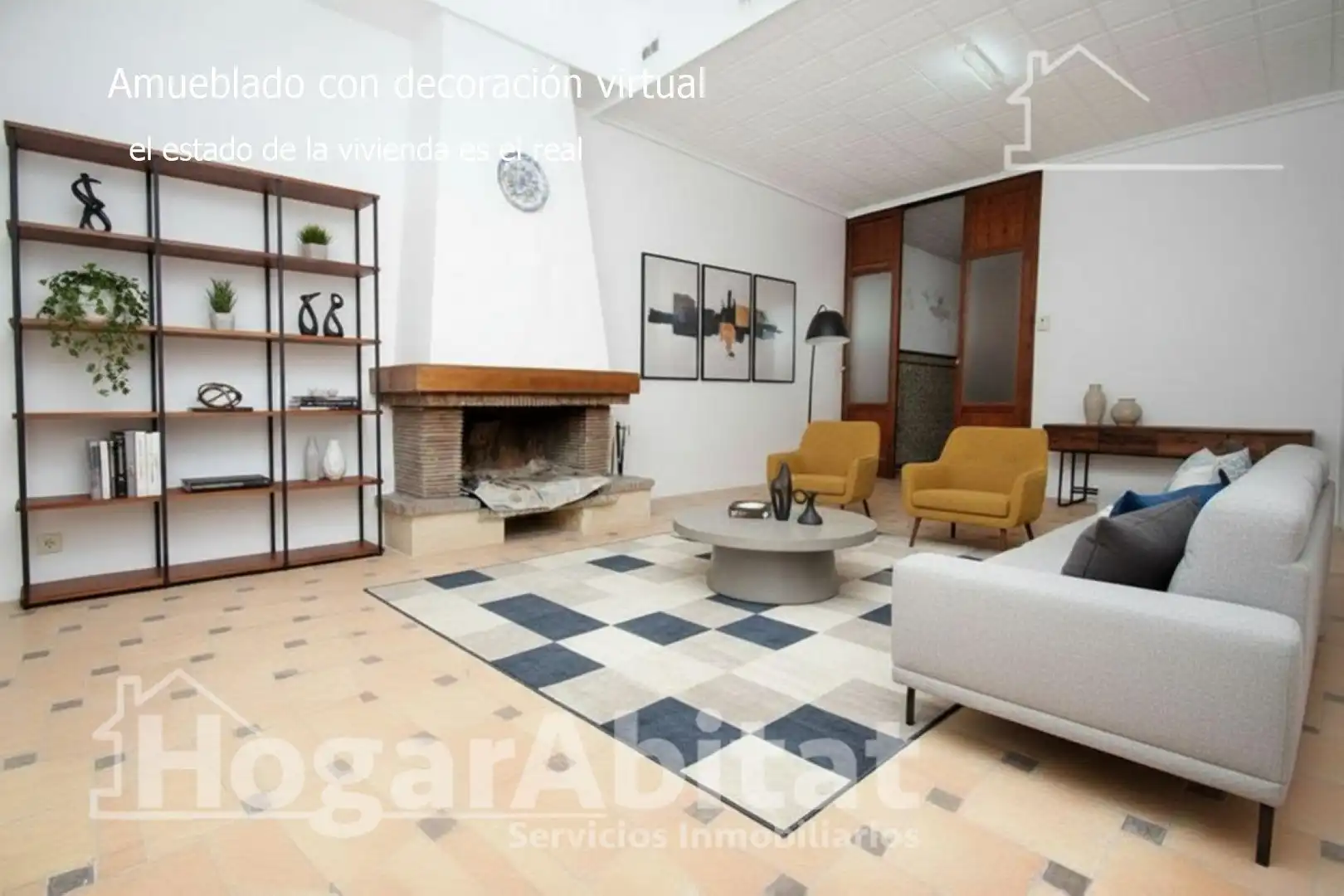 Wohnzimmer von Haus oder Chalet zum Verkauf in Vila-real mit Terrasse und Balkon