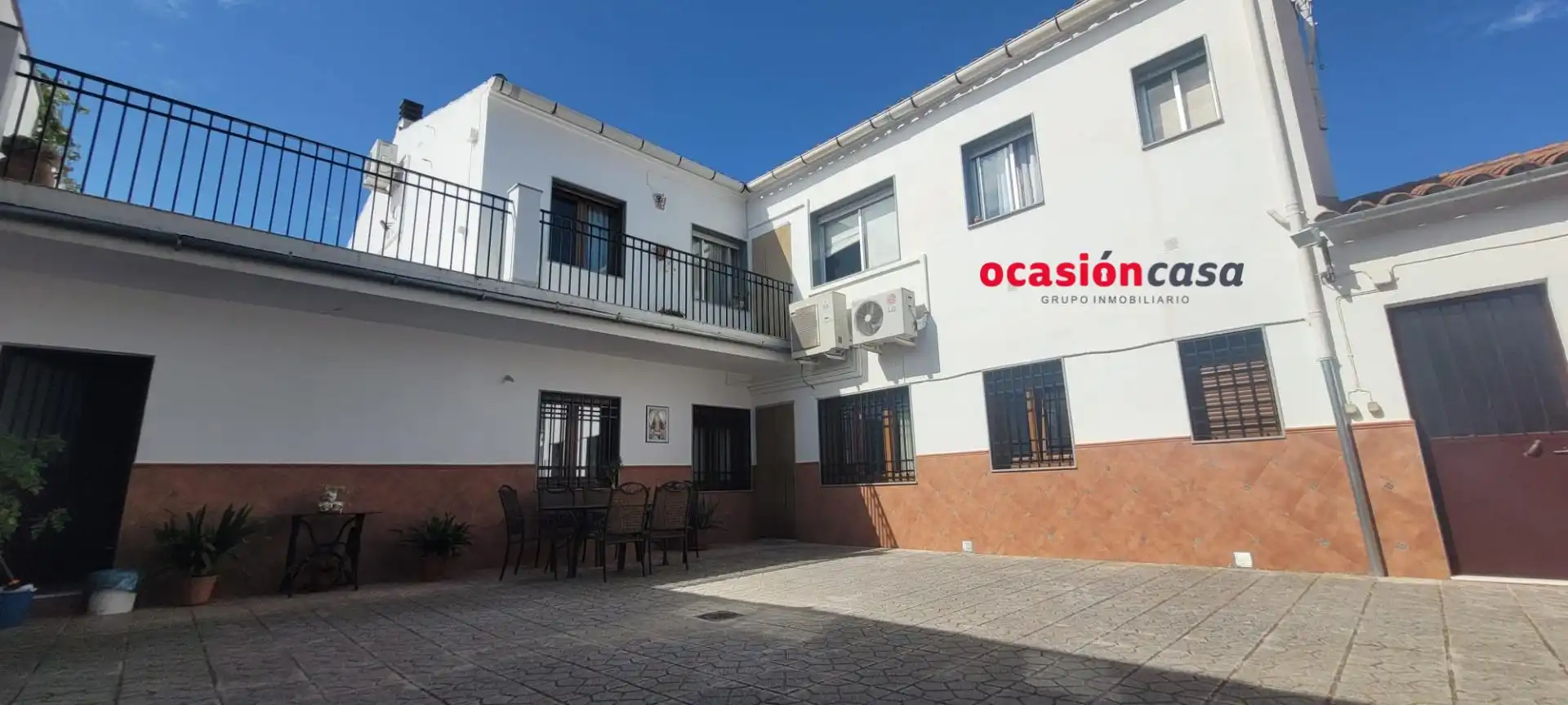 Exterior view of Houses for sale in Villanueva de Córdoba  with Air Conditioner and Terrace