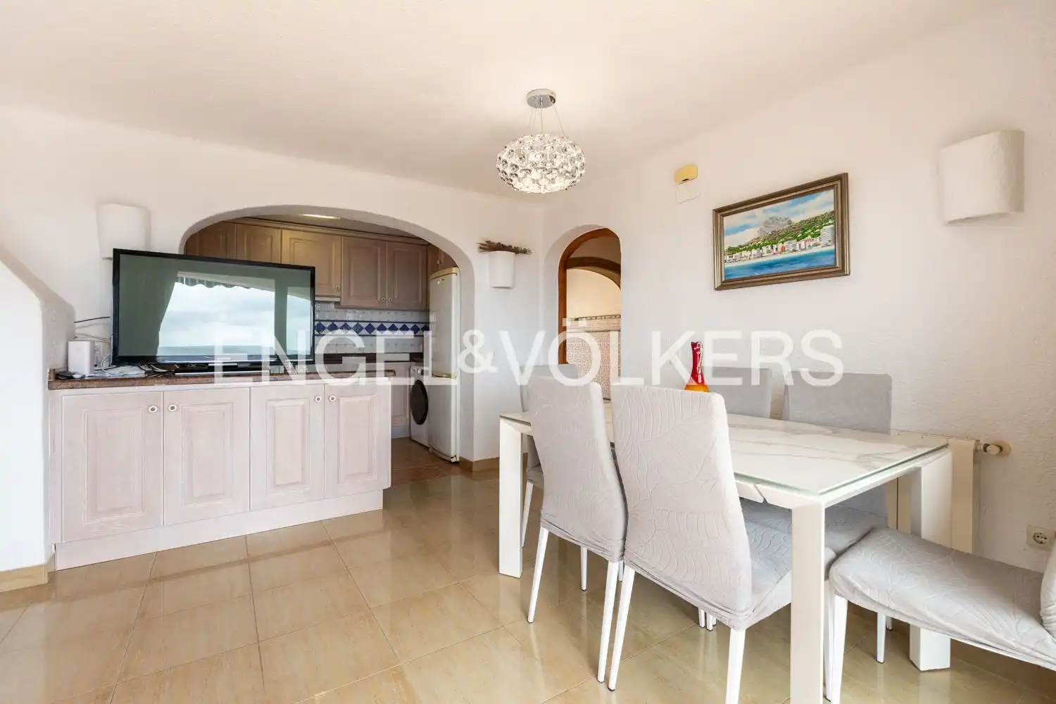 Dining room of Houses for sale in Jávea / Xàbia  with Air Conditioner, Heating and Private garden