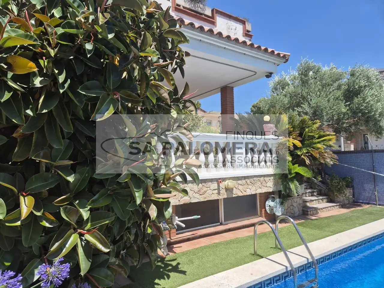 Jardín de Casa o chalet en venta en Blanes con Aire acondicionado, Jardín privado y Terraza