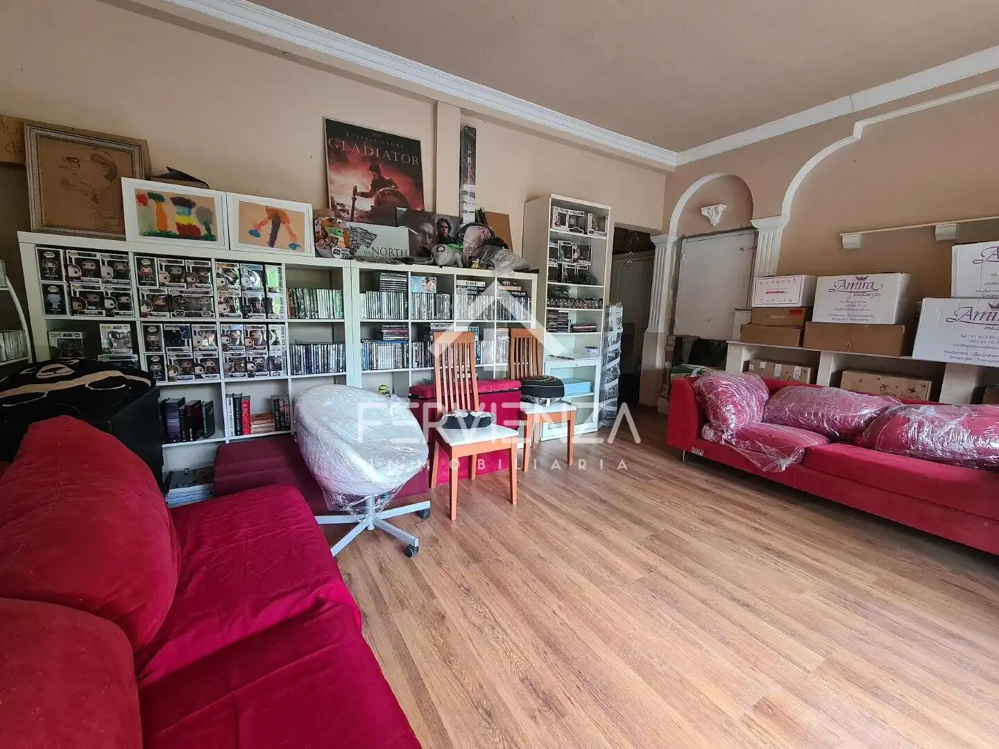 Sala de estar de Casa o chalet en venta en Oviedo 