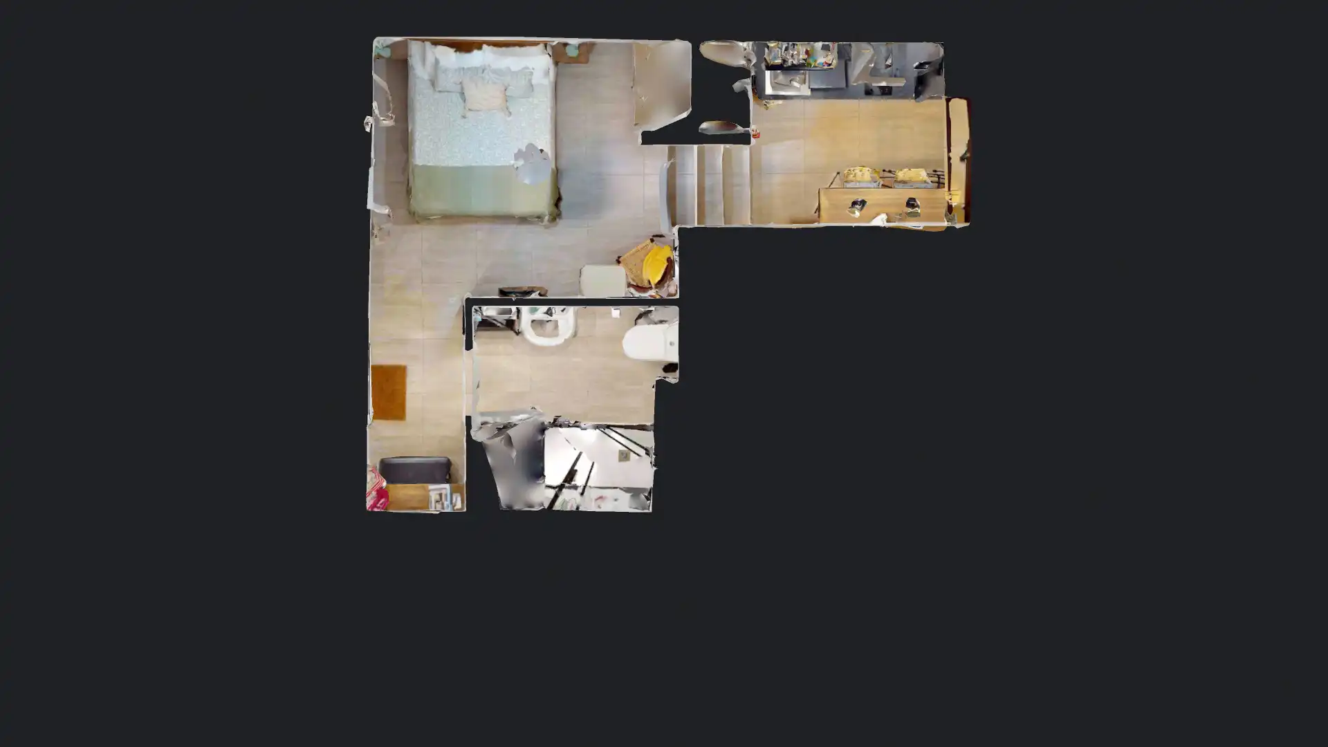 Schlafzimmer von Erdgeschoss zum Verkauf in Alicante / Alacant mit Möbliert