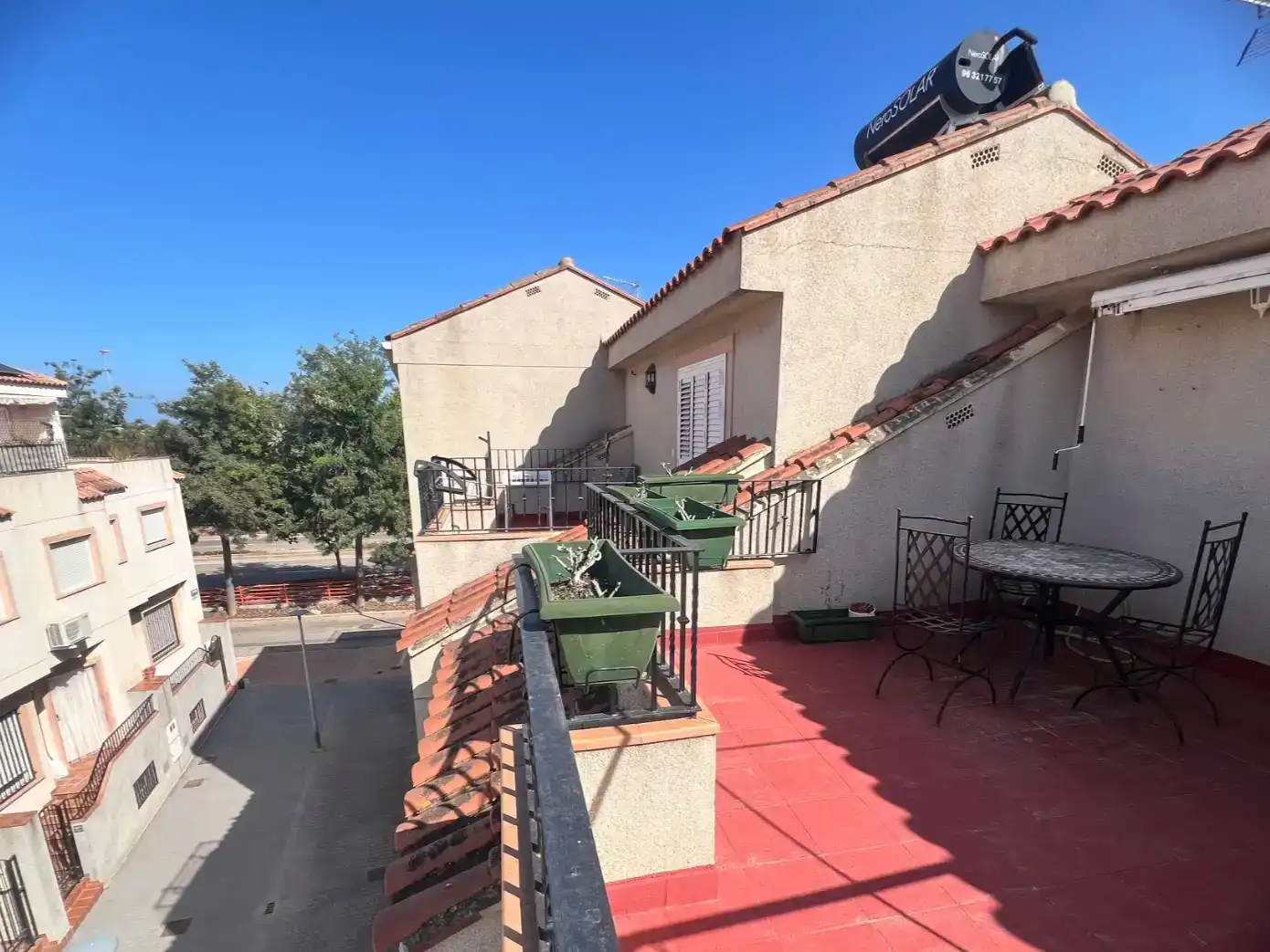 Terrassa de Casa adosada en venda en Pobla de Farnals