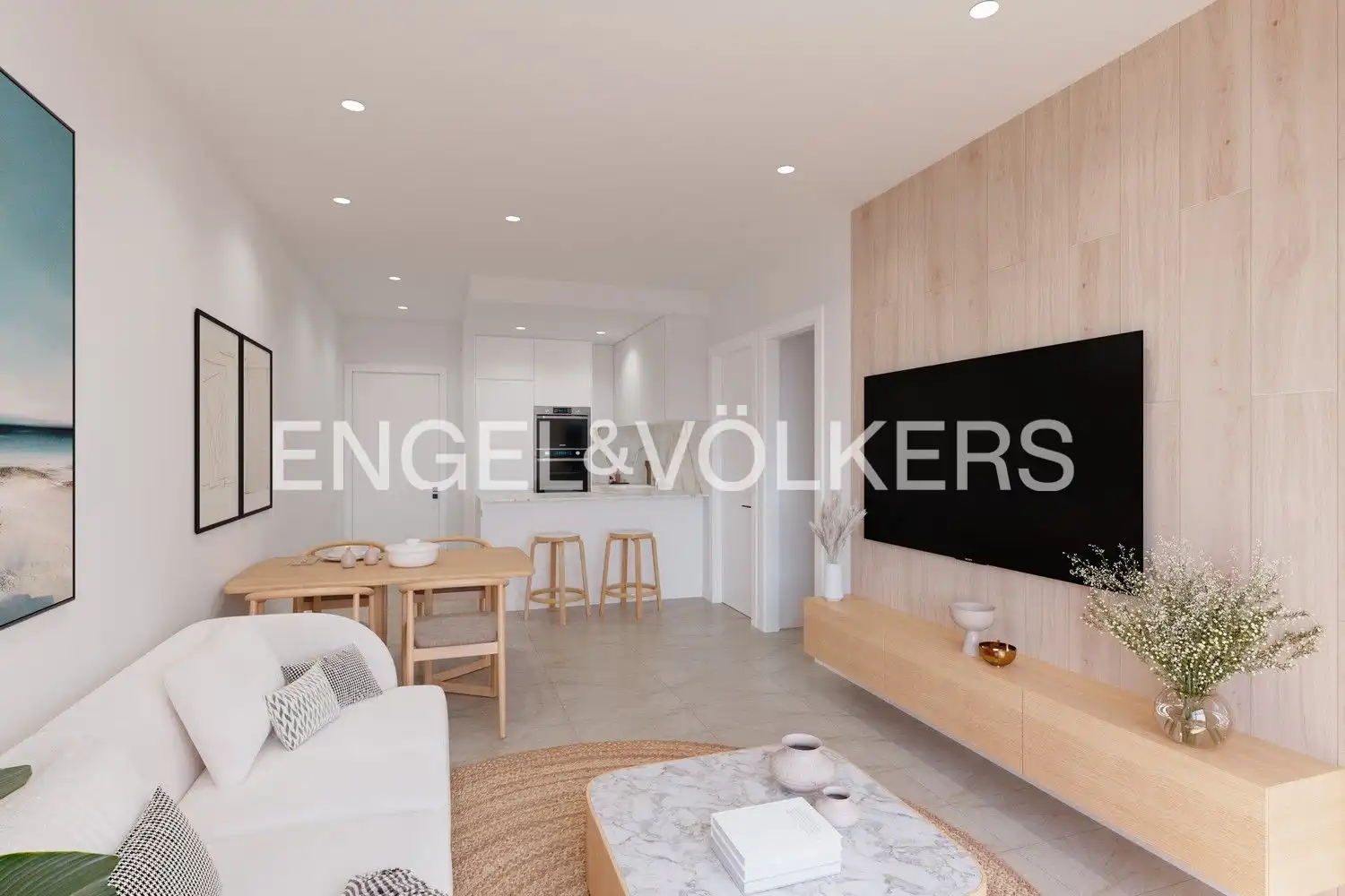 Sala d'estar de Pis en venda en Torrevieja amb Aire condicionat, Calefacció i Terrassa