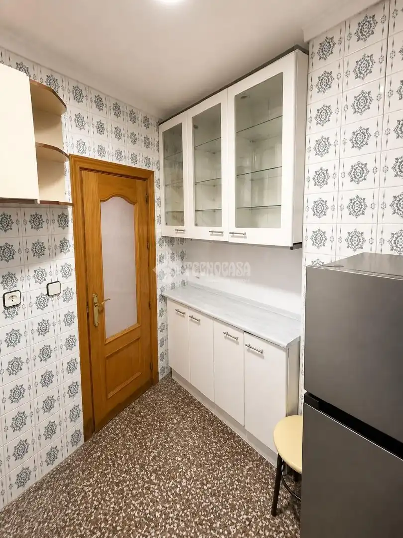 Kitchen of Flat for sale in Madrid  with Air Conditioner and Balcony
